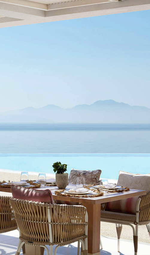 Breakfast with view - Casa Caprile Positano